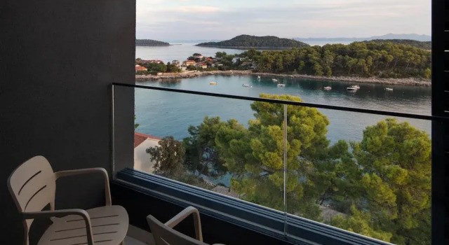 Люкс Superior с балконом и с видом на море Aminess Alfir Hotel