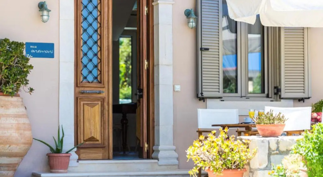 Philoxenia Villas, Rezerwuj Hotel Hotele w Panormos z parkingiem, Parking
