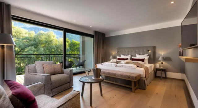 Полулюкс с видом на горы Dolomitengolf Suites