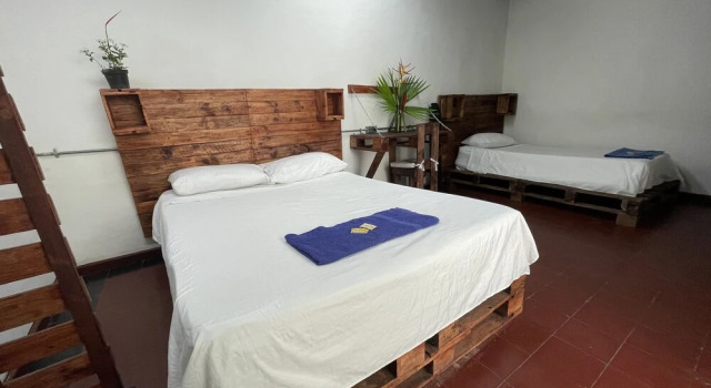 Standard triplă familie cameră 1 dormitor Hostal Chontaduro