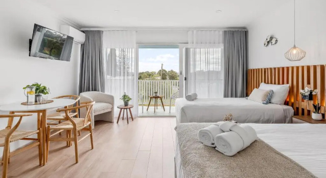 Двухместный номер Executive с видом на море Mollymook Motel