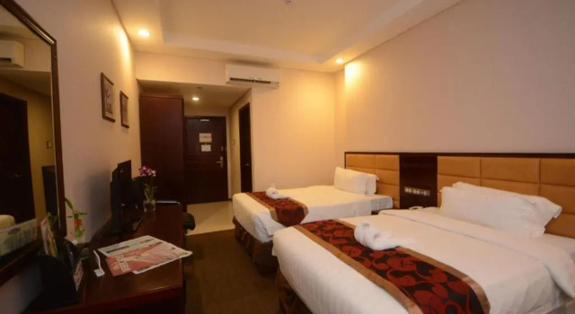O podwyższonym standardzie dwuosobowy pokój Palawan Uno Hotel