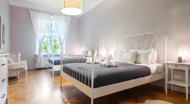 Апартаменты с 2 комнатами с балконом Tyzenhauz Apartments Superior