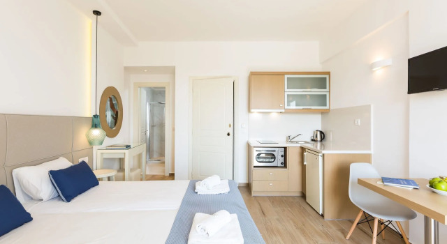 Студия Superior с видом на бассейн Eltina Hotel