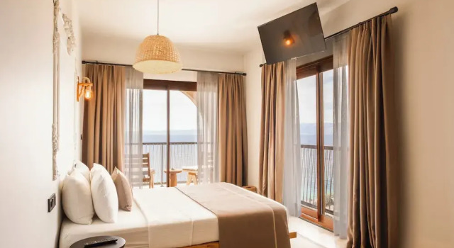 Номер Standard с красивым видом из окна L'saranda House Cesme +16 Adults Only