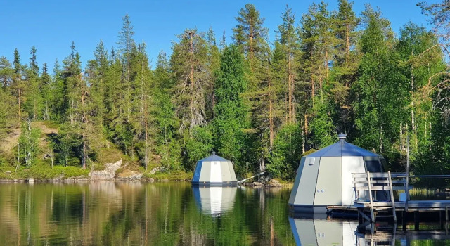 AuroraHut, Overwater Hut, Забронировать Отель Отели Куусамо 3 звезды, 3*