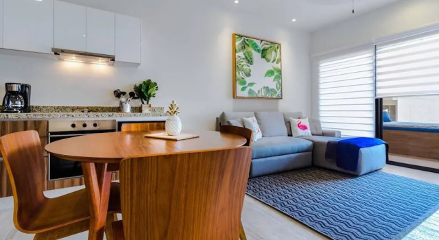 Апартаменты Brand New 1br, AC, Beach, Rooftop Pool