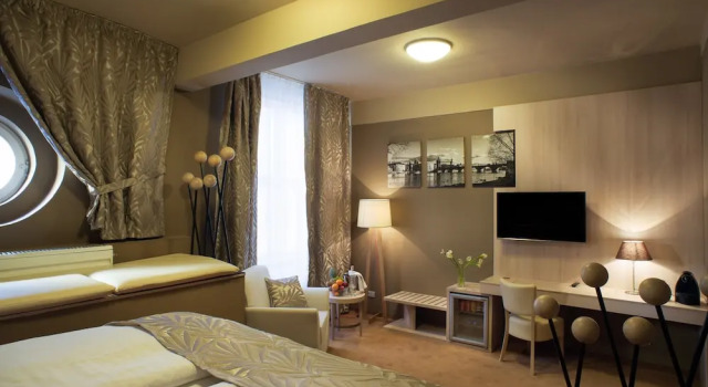Двухместный номер Premium "Ship's cabin" Pytloun Kampa Garden Hotel Prague