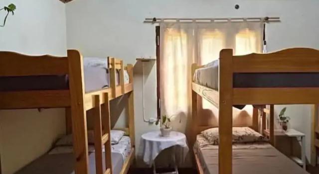 Кровать в общем номере Bungalow Hostel Iguazú