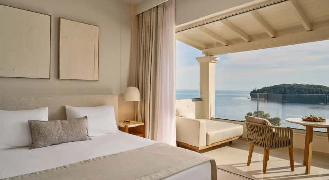 Двухместный номер Fabulous Bay с видом на море San Antonio Corfu Resort