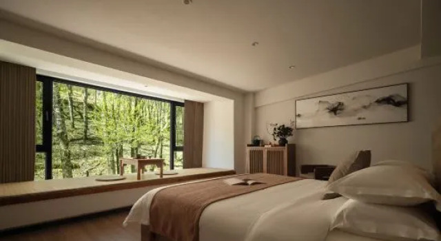 Люкс Deluxe Wutai Mountain Hemlock Forest Homestay