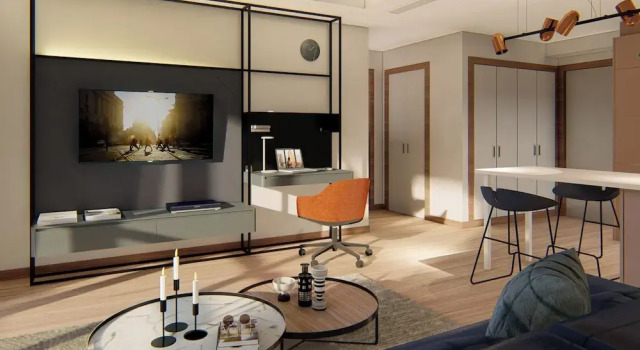 Апартаменты Deluxe с 4 комнатами Citadines Maslak Istanbul