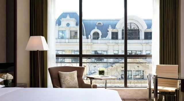Двухместный номер Standard с видом на город Courtyard by Marriott Shanghai Changfeng Park