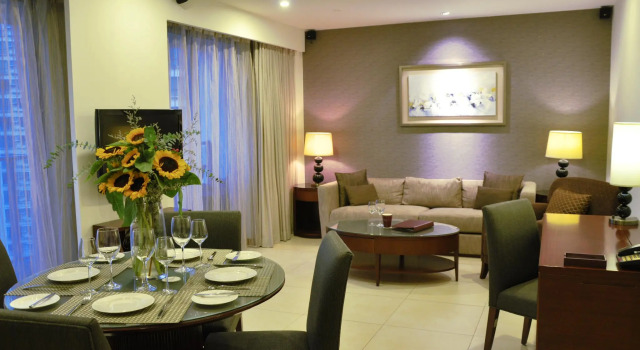 Номер Deluxe Oakwood Residences Shanghai
