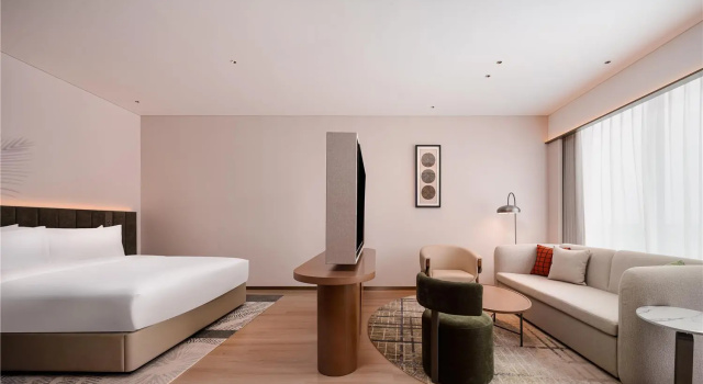 Номер Premium Hilton Garden Inn Xinyang East Railway Station