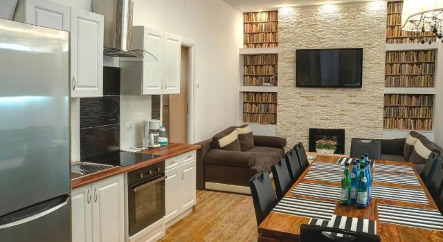 Кровать в общем номере Residence B&B La Fontaine Aparthotel