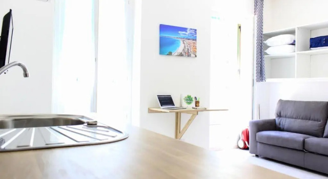 Studio cosy hypercentre à 500m de la plage, Забронировать Апартаменты/квартира Ницца Приморские Альпы, рядом с Набережная Соединенных Штатов