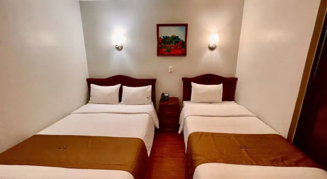 Трёхместный номер Standard Hotel Puebla Plaza