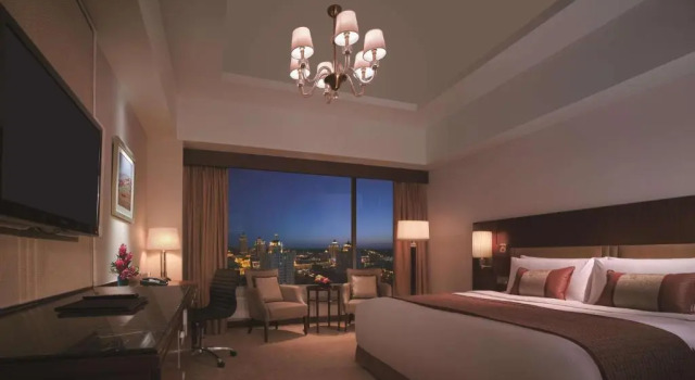 Двухместный номер Deluxe с видом на озеро Shangri-La Manzhouli