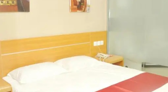 Двухместный номер Standard Thank Inn Hotel Shandong Qingdao Railway North Station Junfeng Road
