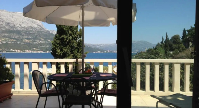Апартаменты c 1 комнатой Villa Jade Apartments FRONT ROW SEA VIEW - WALK TO KORCULA OLD TOWN