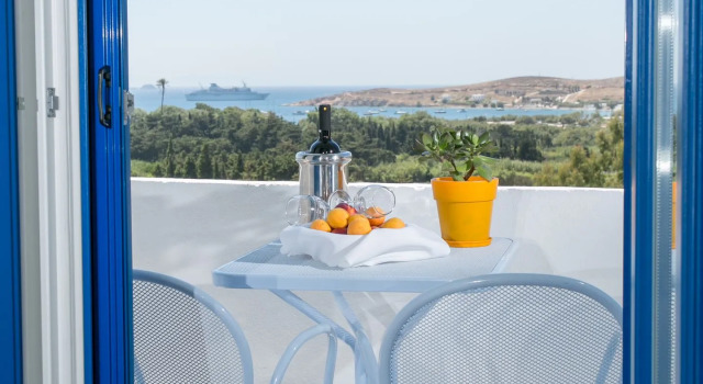 Двухместный номер Standard с видом на море Pyrgaki Hotel