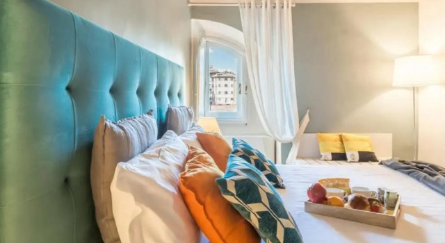 Апартаменты c 1 комнатой с видом на реку Family Apartments Rinascimento Palace