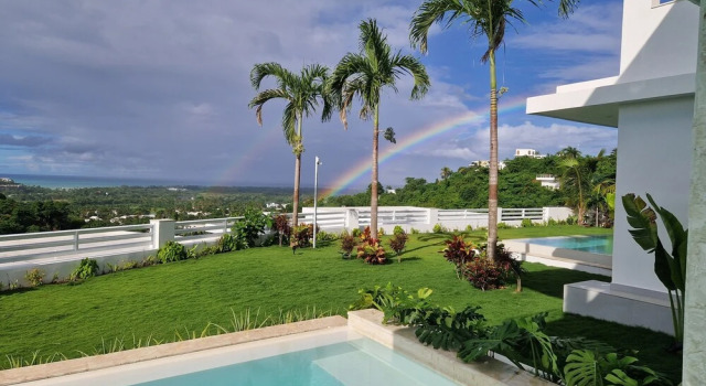 Suite doppia Business con vista sull'oceano Sunset Villa with Infinity Pool