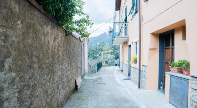 Коттедж 032 - CASTELLO RITTA a 3 Piani nel verde, 15 minuti MARE nel verde della liguria - Casa ristrutturata