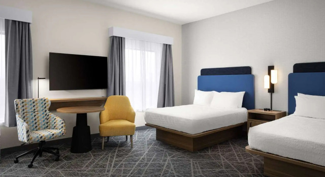 Студия Hampton Inn & Suites Moline-Quad City Intl Aprt