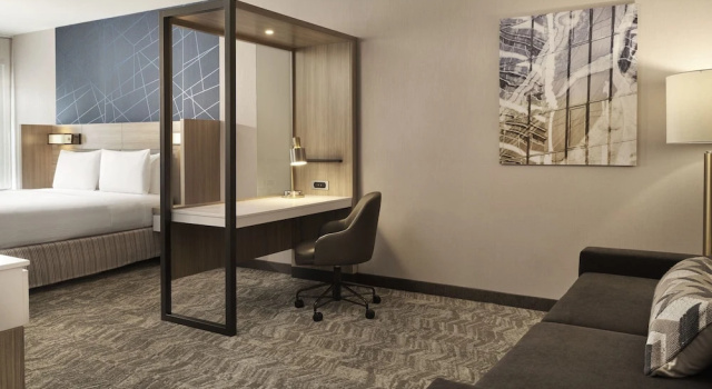 Люкс с видом на горы SpringHill Suites by Marriott Las Vegas Airport