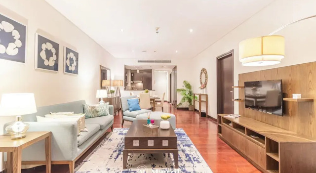 Manzil - 1BR in Palm with Sea View