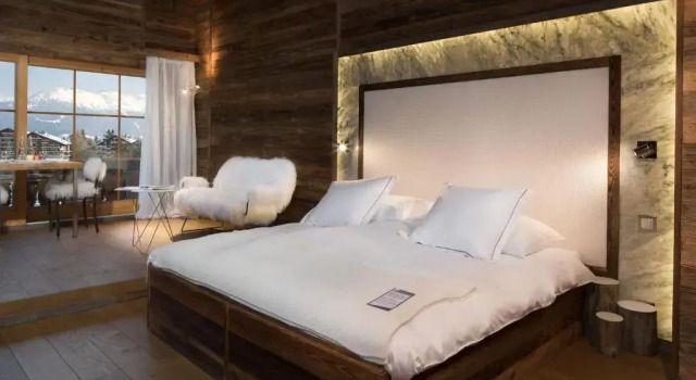Suite attico Hostellerie du Pas de lOurs "Relais et Châteaux"