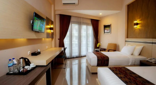 Двухместный номер Standard с красивым видом из окна Lombok Raya Hotel