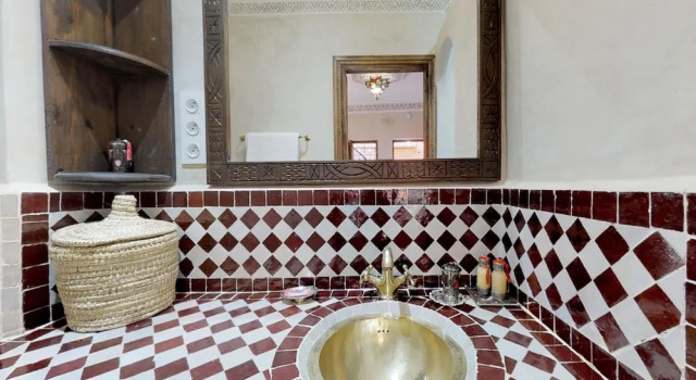 Номер Standard с красивым видом из окна Riad Sania By Ghali