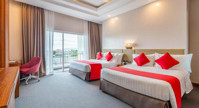 Четырёхместный номер Deluxe Best Western Plus Hotel Subic