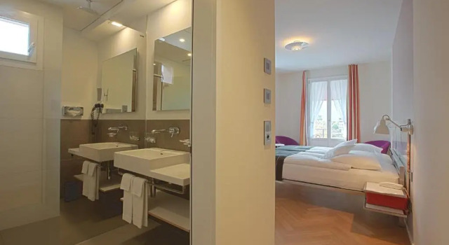 Двухместный номер Boutique с видом на гору Юнгфрау Boutique Hotel Bellevue