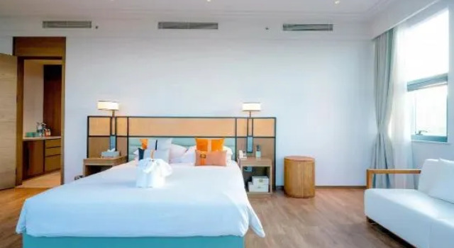 Люкс с видом на море Brigh Radiance GulfHotel YanTai