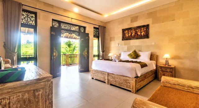 Номер Deluxe AlamGangga Villas Tirta Gangga