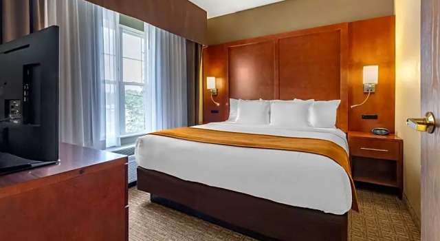 Четырёхместный семейный люкс Comfort Suites Marquette