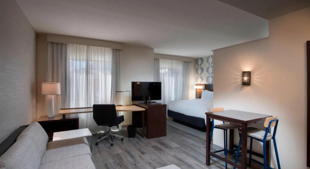 Двухместный люкс Residence Inn Atlanta Perimeter Center Dunwoody