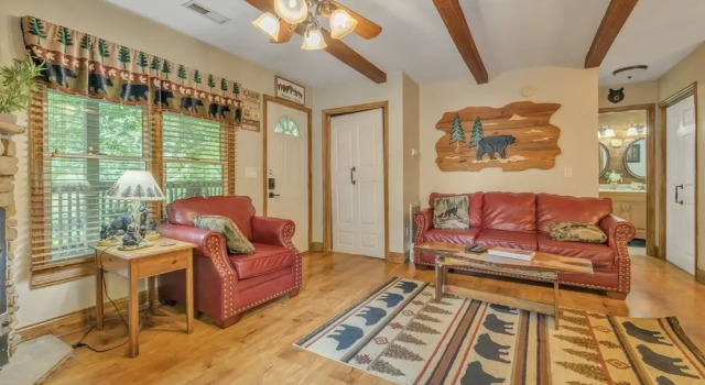 Cozy Cabin Between Gatlinburg & Pigeon Forge W/ Hot Tub 1 Bedroom Cabin by RedAwning
