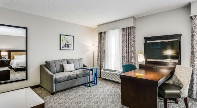 Двухместный люкс Hampton Inn & Suites Mobile - Downtown Historic District