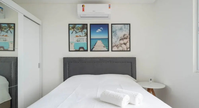 2BR Seaview apt Near Itapema Beach Sem501