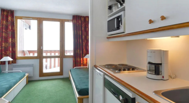 Belle Plagne Studio for 4 People of 24mâ² Th420, Забронировать Апартаменты/квартира Бель-Плань Ла-Плань-Тарантез