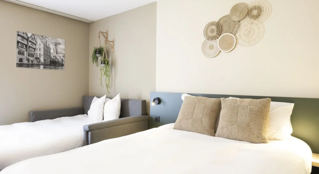Двухместный семейный номер Standard Green Park Hotel Brugge