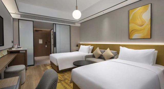 Двухместный номер Standard Hilton Garden Inn Tianjin Five Great Avenues
