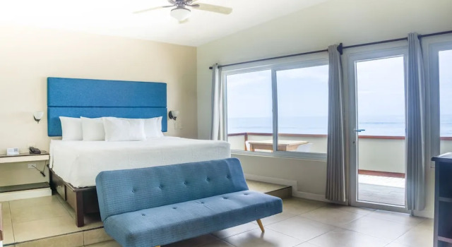 Двухместный номер Standard с балконом и с видом на море Hotel Roca Sunzal