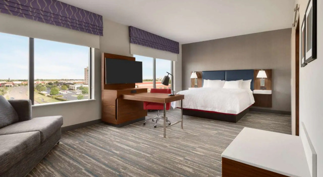 Двухместная студия Hampton Inn & Suites Norman-Conference Center Area, Ok