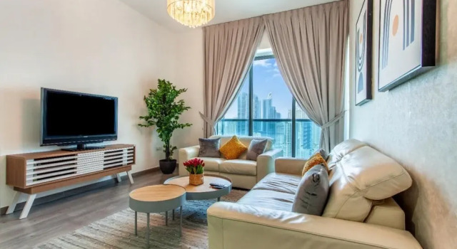 JLT Cluster P Modern 1 BR Apt, Забронировать Отель Дубай-Марина , рядом с Dubai Marina Yacht Club